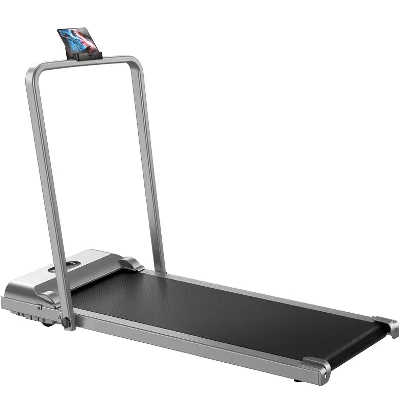 Foldable Smart Treadmill with Adaptive Speed Technology, Flat Foldable Walking Mat Home Gym