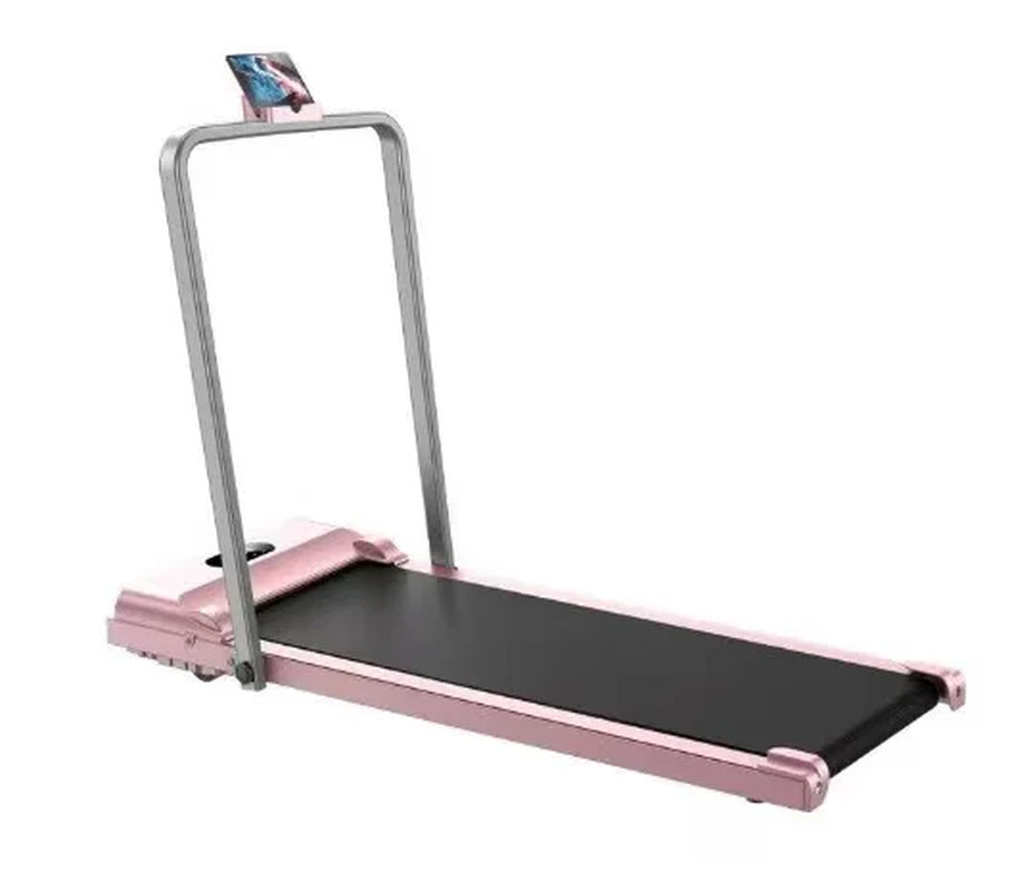 Foldable Smart Treadmill with Adaptive Speed Technology, Flat Foldable Walking Mat Home Gym